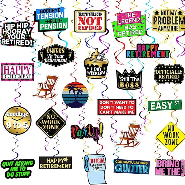 Retirement Party Centerpieces Etsy