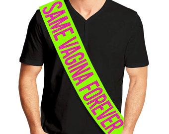 Groom Neon Sash - Bachelor Party Supplies, Decorations, Ideas, Gifts, Jokes and Favors