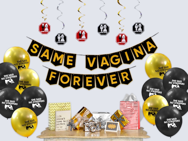 Bachelor Party Pack Bachelor Party Decorations Ideas Etsy