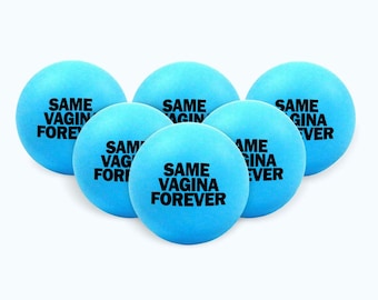 Bachelor Party Beer Pong Blue Balls – 6 Pack – Funny Stag Party Decorations, Ideas and Supplies