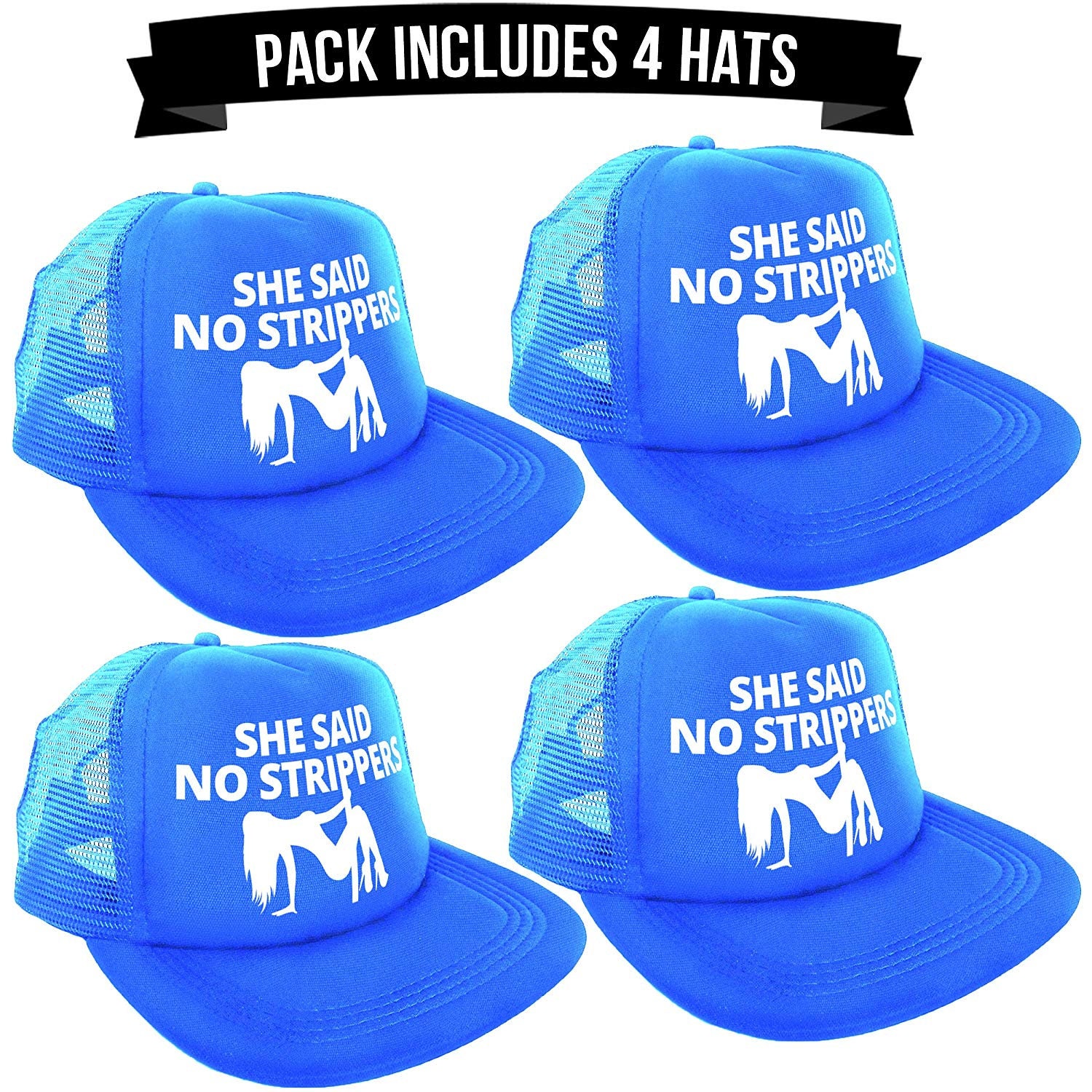 Bachelor Party Hats 4 Pack Bachelor Party Ideas Gifts Etsy