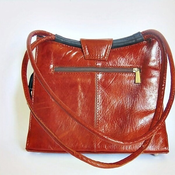 Leather handbag, leather bag, leather purse, vintage, leather, handbag, bag, purse, gift for women, gift for mom, vintage bag, inspirational