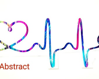 Nurse decal / stethoscope decal / yeti decal / Window decal / car decal / Custom Color / Unique / 42 Colors Available