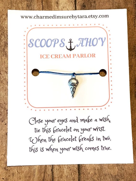 scoops ahoy friendship bracelet
