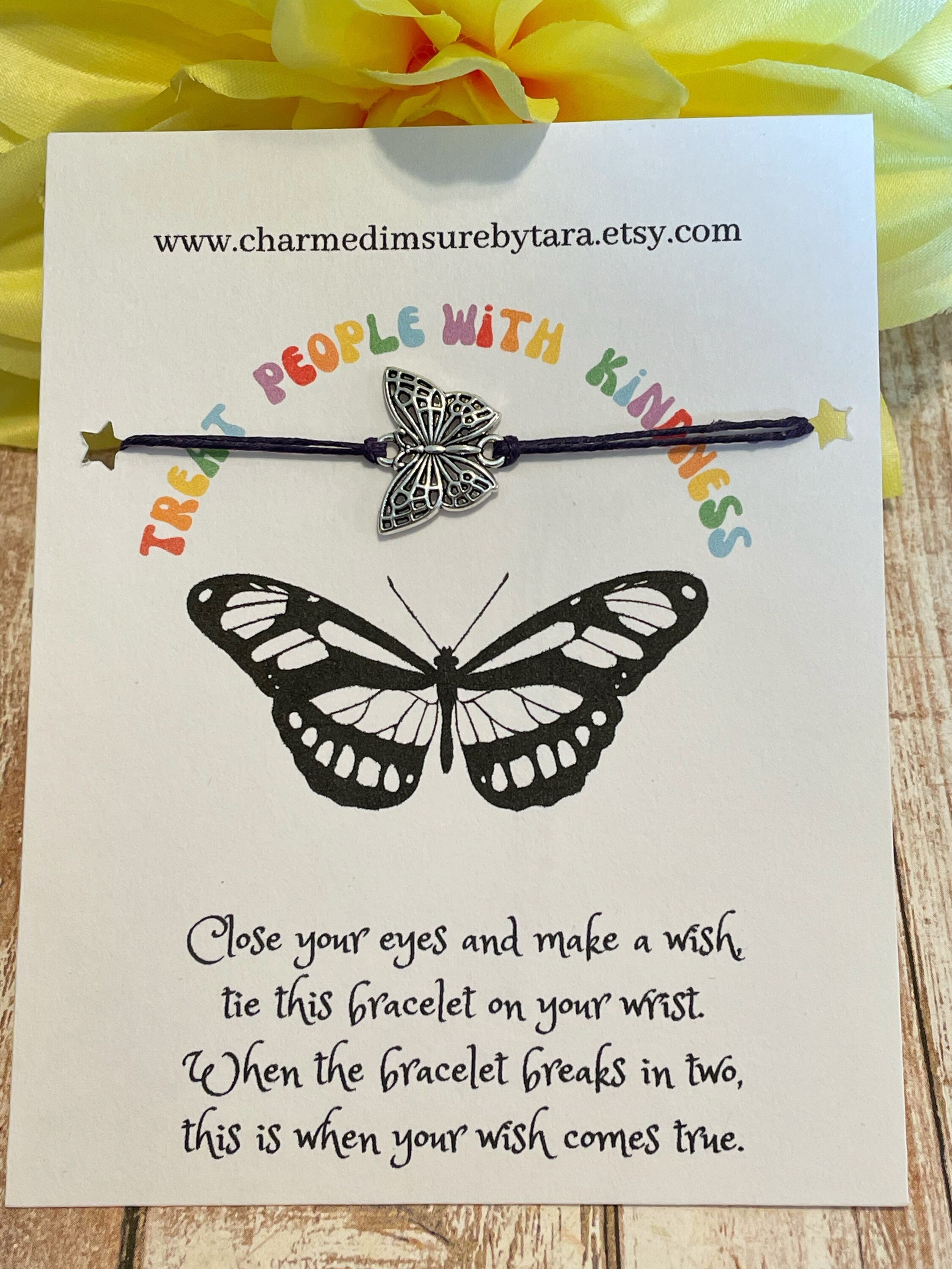 Harry styles butterfly bracelet deals