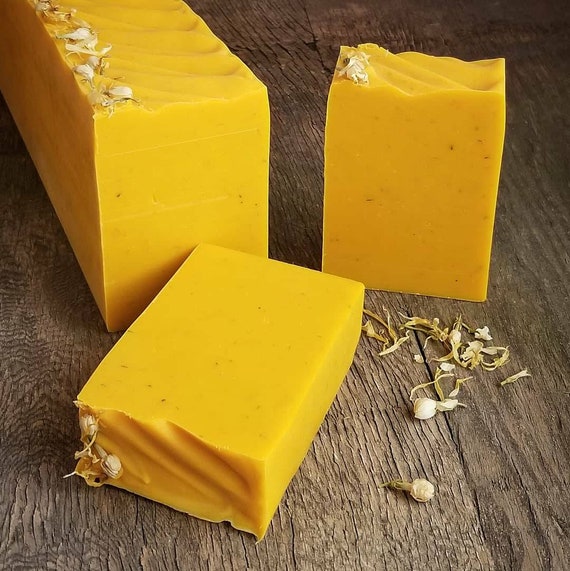 Calendula Cream / Handmade Soap / Cold Processed Soap
