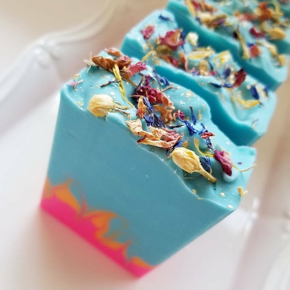 Boho Chic Silk Soap / Handmade Soap / Cold Process Soap