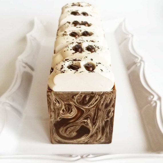 Coffee Addict Silk Soap / Handmade Soap/ Cold Processed Soap