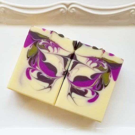 Autumn Fig Harvest Silk Soap / Handmade Soap / Cold Process Soap