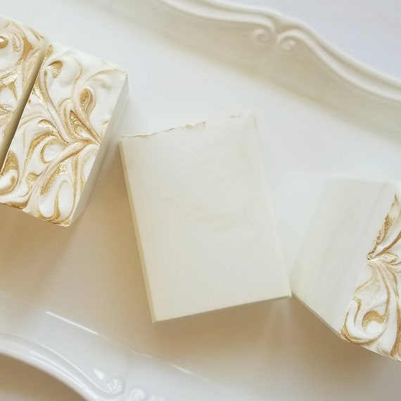 White Tea & Citrus Silk Soap / Handmade Soap/ Cold Processed Soap