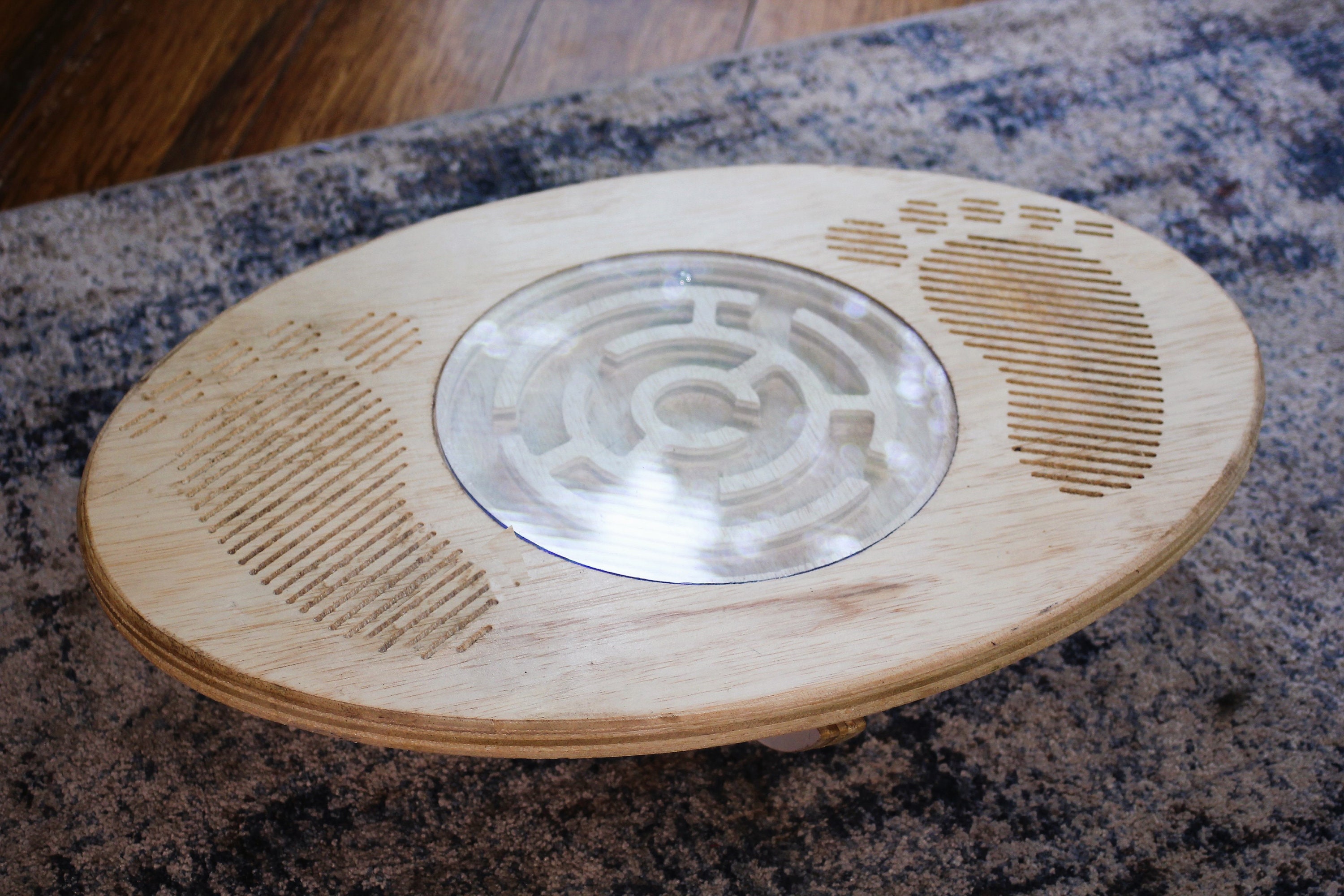Maze Balance Board Labyrinth Activity Board Montessori Inspired Balance Trainer Toy Wobble Exercise Board for Kids or Adults Etsy