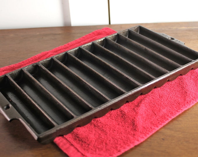 Cast Iron Bread Stick Pan Vintage Corn Stick Pan Cornbread Etsy