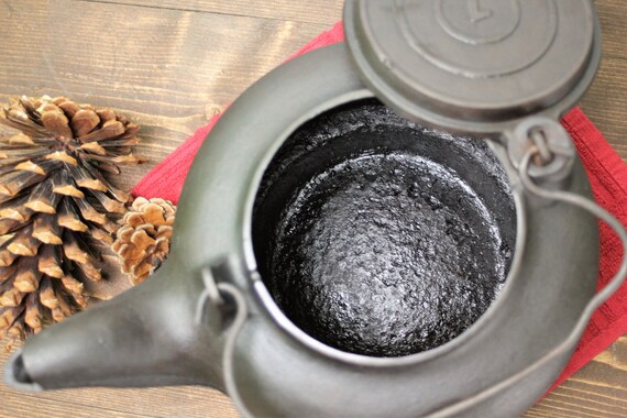 Cast Iron Fireplace Steamer Cast Iron Kettle Humidifier Etsy