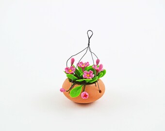 Tiny decorative dollhouse miniature clay flower~dollhouse decoration~home decoration~wedding gift~computer desk decoration~hospital visit