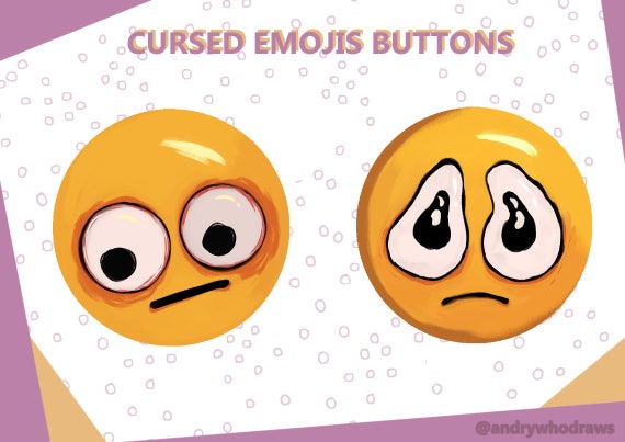 Cursed emoji crying with autotune and more faces