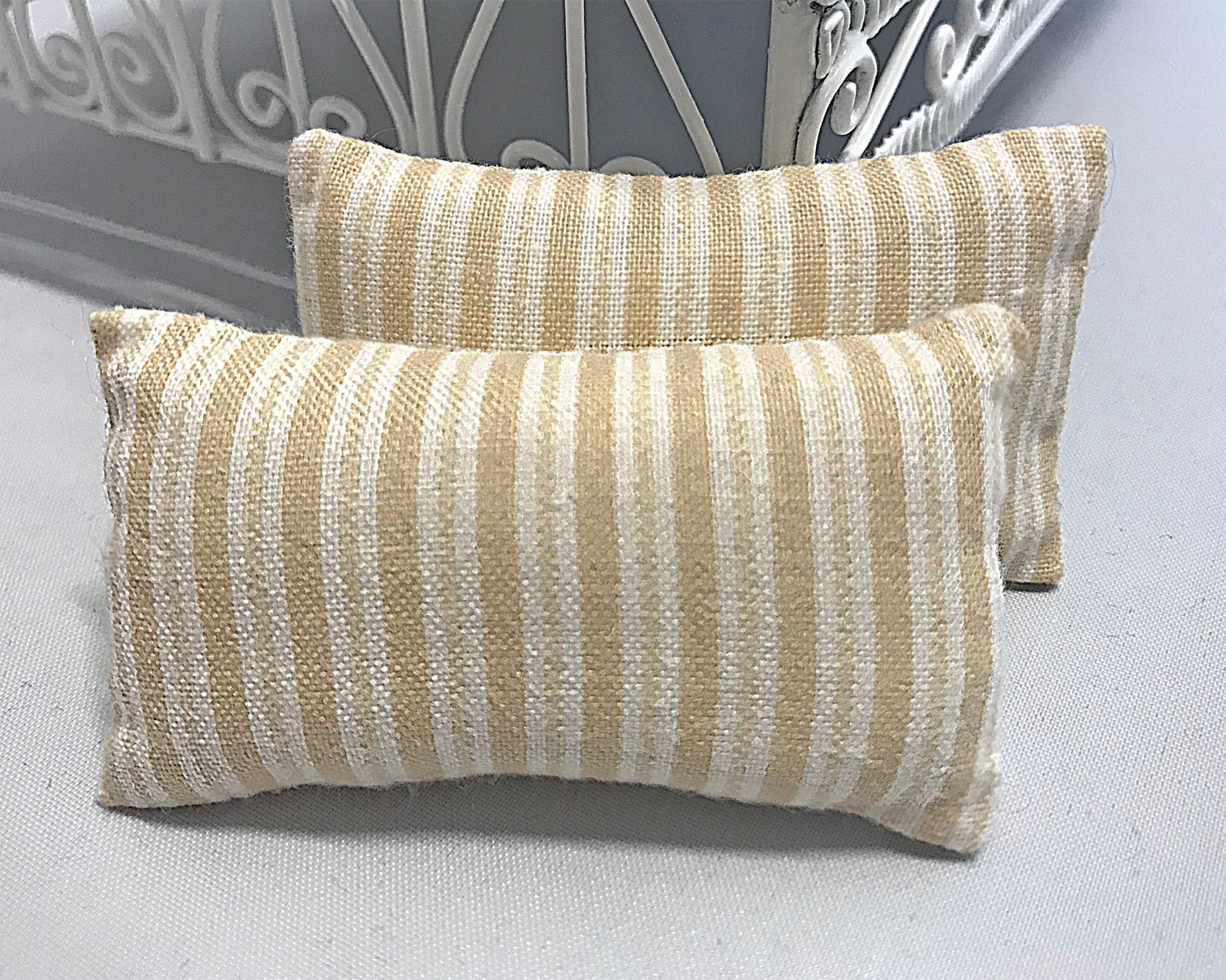 Dollhouse Pillows Miniature Dollhouse Bed Pillow Set Yellow Etsy