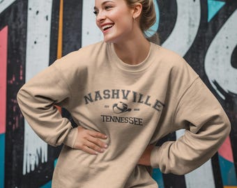 Bluza uniwersytecka z nadrukiem Nashville Country Music Cowboy Cowgirl