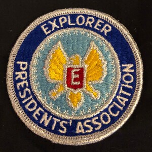 Boy Scout Badge Explorer Presidents&#39; Association Vintage Antique Never Used
