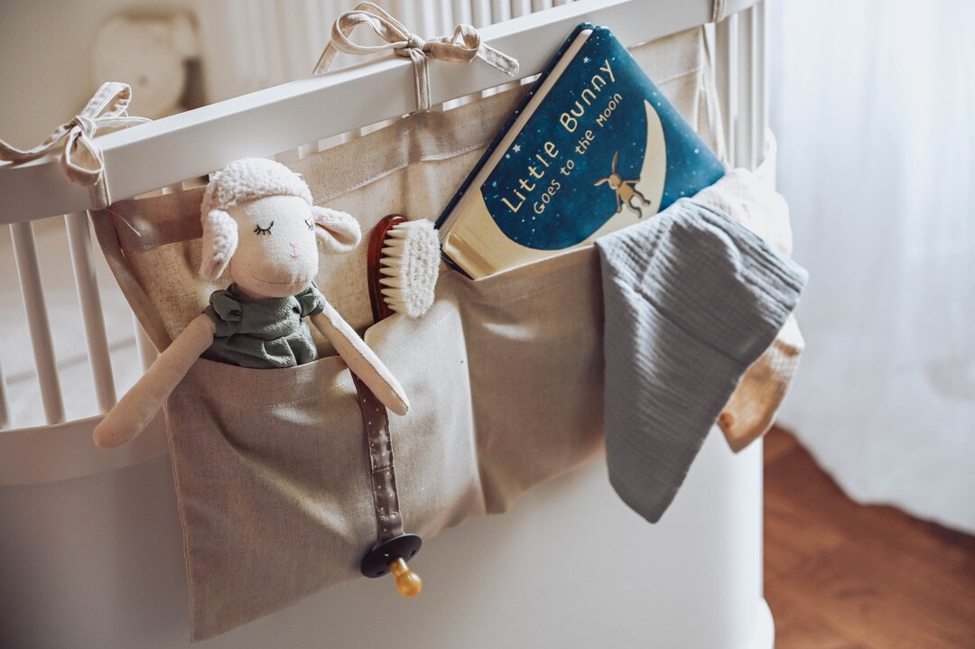 Cot Organiser Nursery Organiser Cot Caddy Cot Storage Etsy