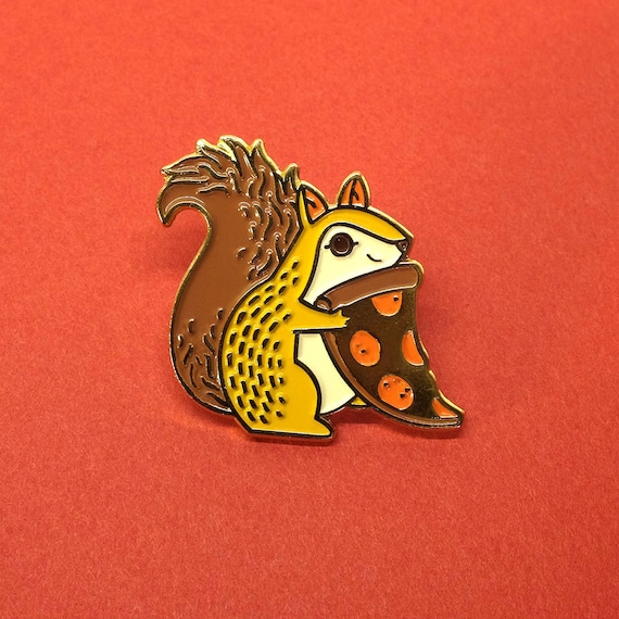 My Head Hurts Enamel Lapel Pin Artist Series Pin by Ann Escamilla Foliage Botanical Black and Blue Hard Enamel Emo Headache Chicago