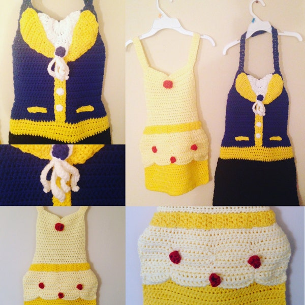 Beauty and the Beast Apron/Costume Pattern ONLY