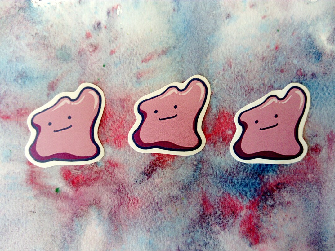 Stickers Hechos a Mano Ditto Conga Etsy