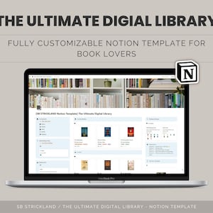 La biblioteca digitale definitiva - Modello Notion