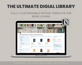 The Ultimate Digital Library - Notion Template