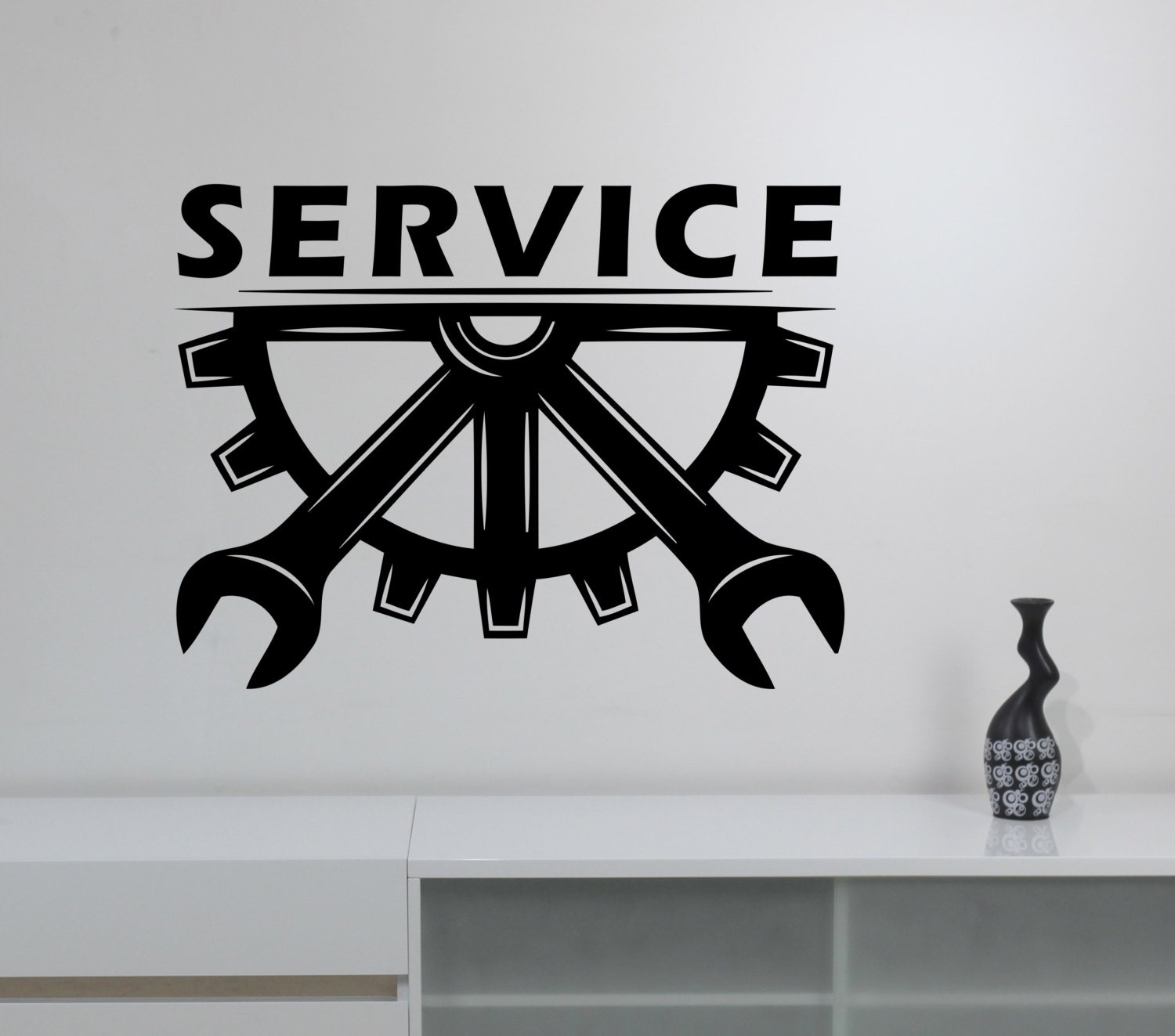 Repair Service Logo Vinyl Wall Decal Custom Sticker Auto Car | Etsy