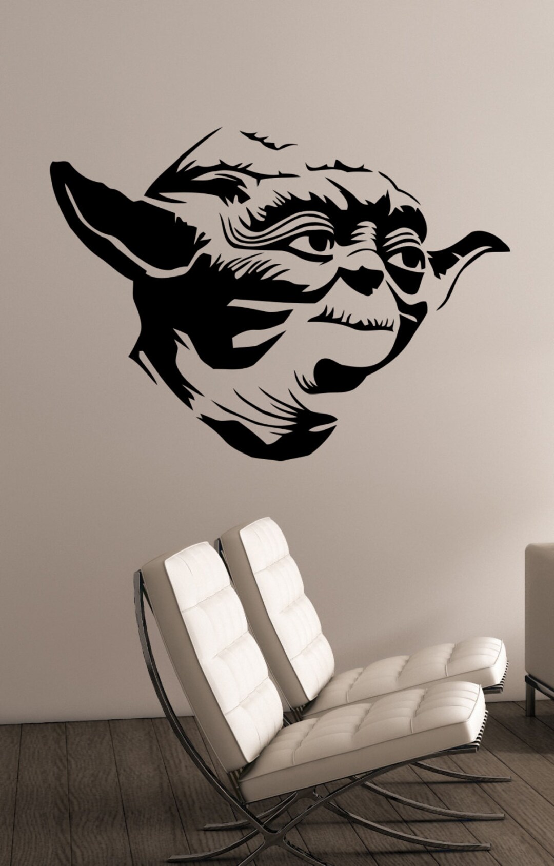 Star Wars Yoda Wall Decal Vinyl Sticker Art Decorations for Etsy