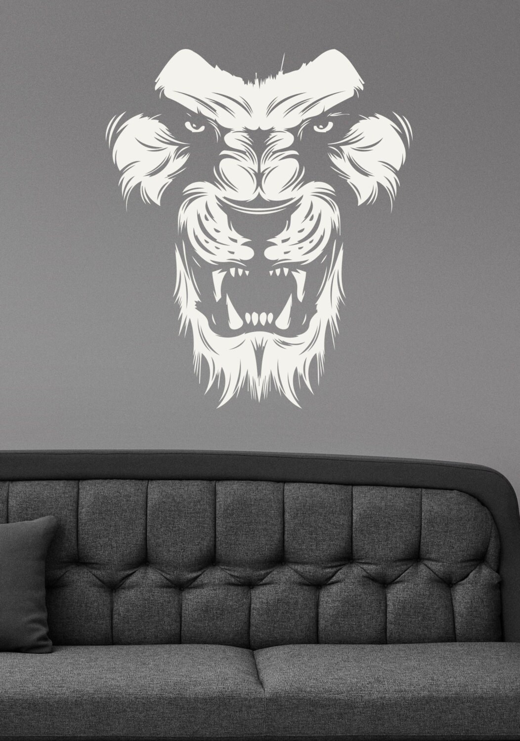 House Lannister Game Of Thrones Wall Decal Sticker Bedroom Vinyl Decor Lion 
