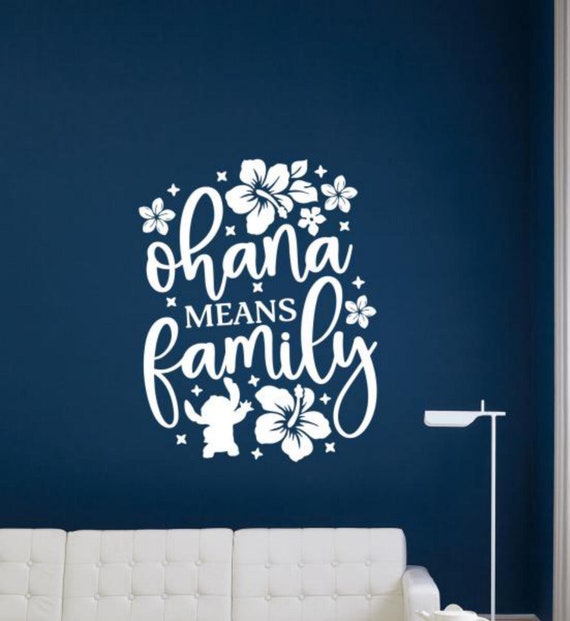 ohana♡ Ohana Vinyl Decor - Etsy