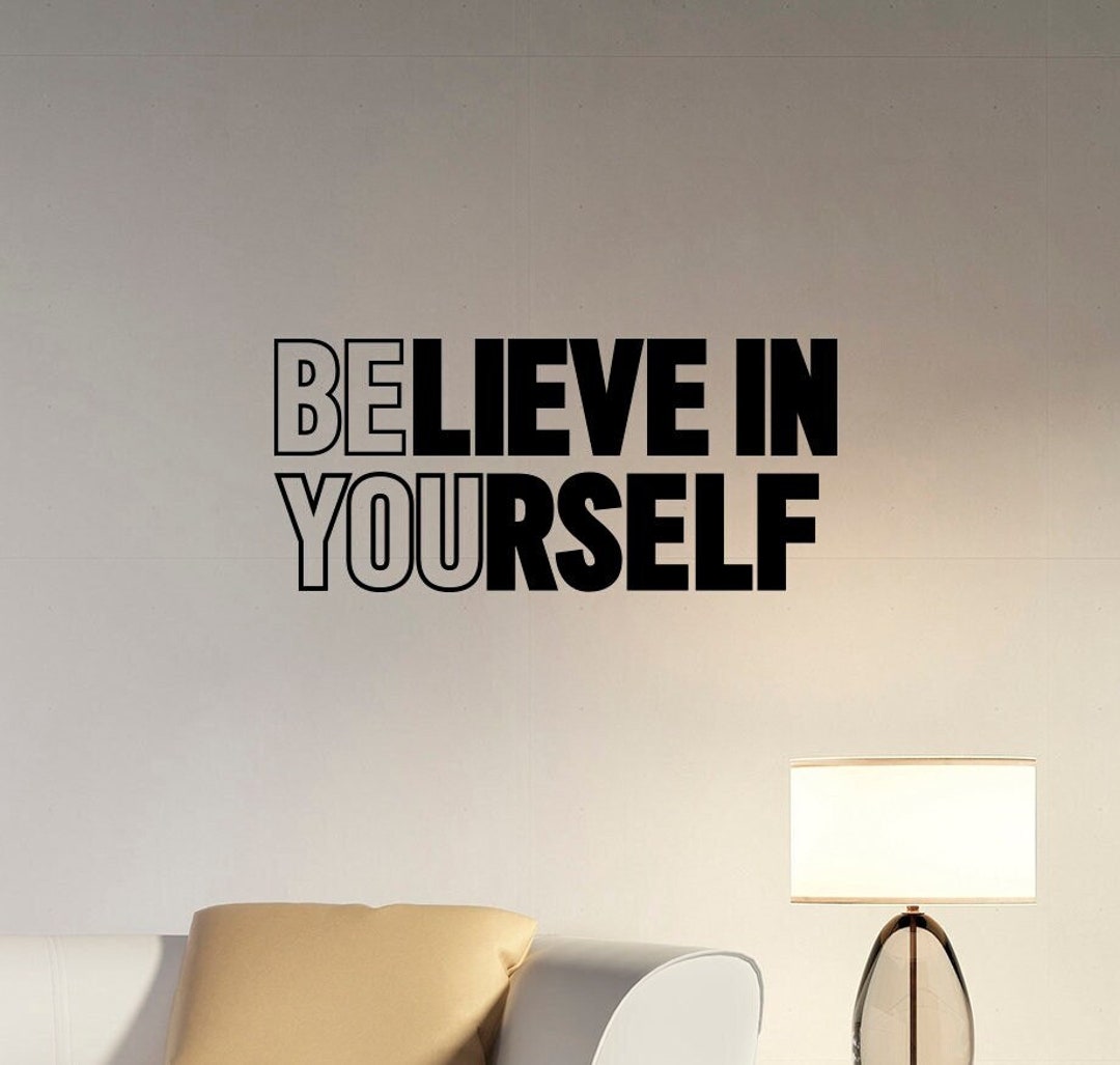 Working Hard Believing Yourself Wall Sticker - Harry Potter