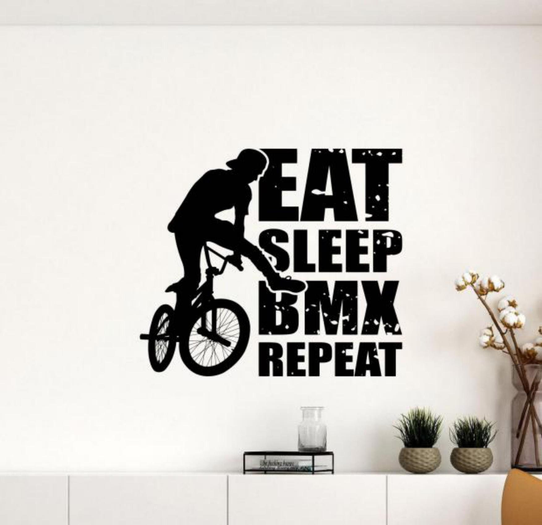 Autocollant Vintage BMX Plus - Old School - Neuf Sous Blister