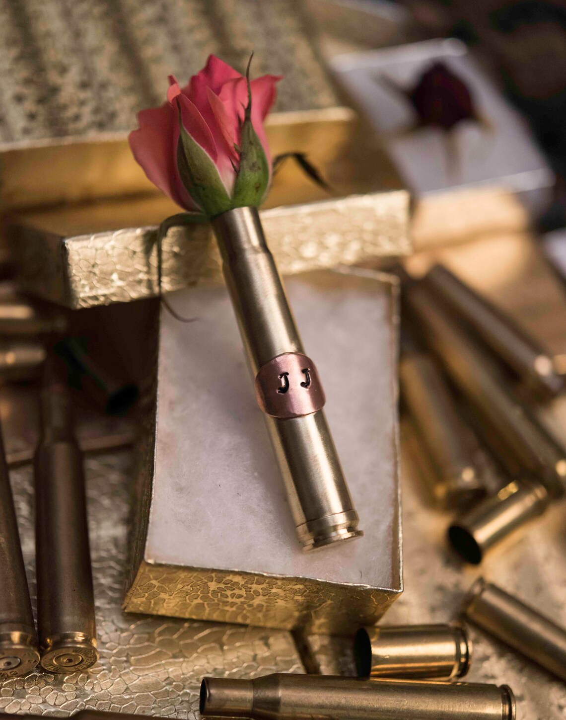 Personalized boutonniere bullet Boutonniere Etsy