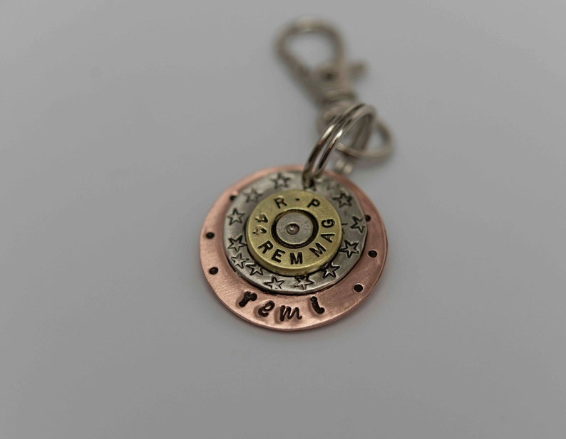 Custom Bullet Dog Tag Small Pet ID Tag Toy Breed Dog Name Etsy