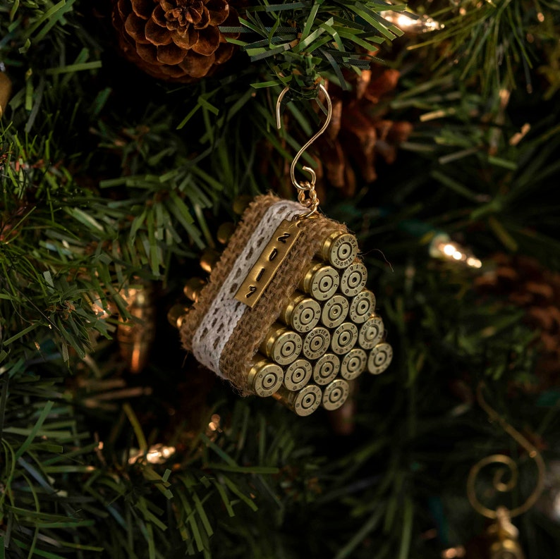 Handmade Brass Bullet Christmas Tree Ornament Pro Gun gift Etsy