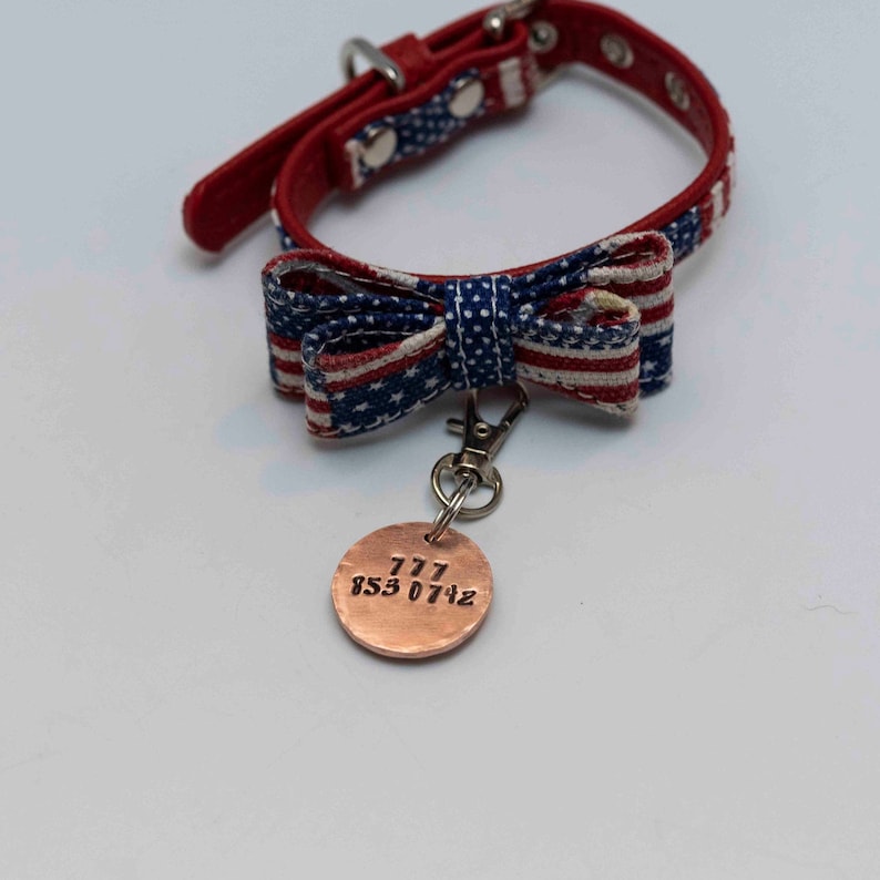 Custom Bullet Dog Tag Small Pet ID Tag Toy Breed Dog Name Etsy