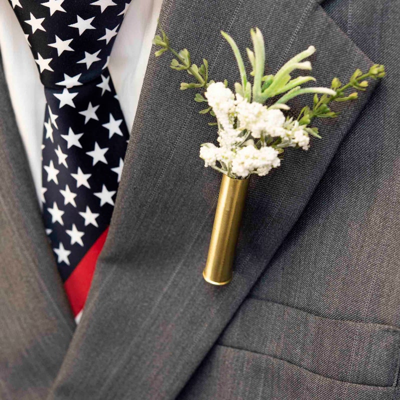 Shotgun Shell Boutonniere - Etsy