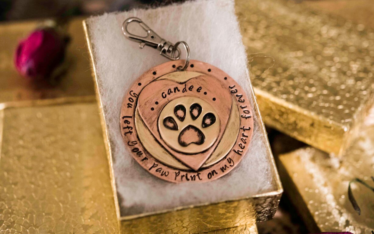 Personalized pet memorial tag engraved memorial tag memorial Etsy