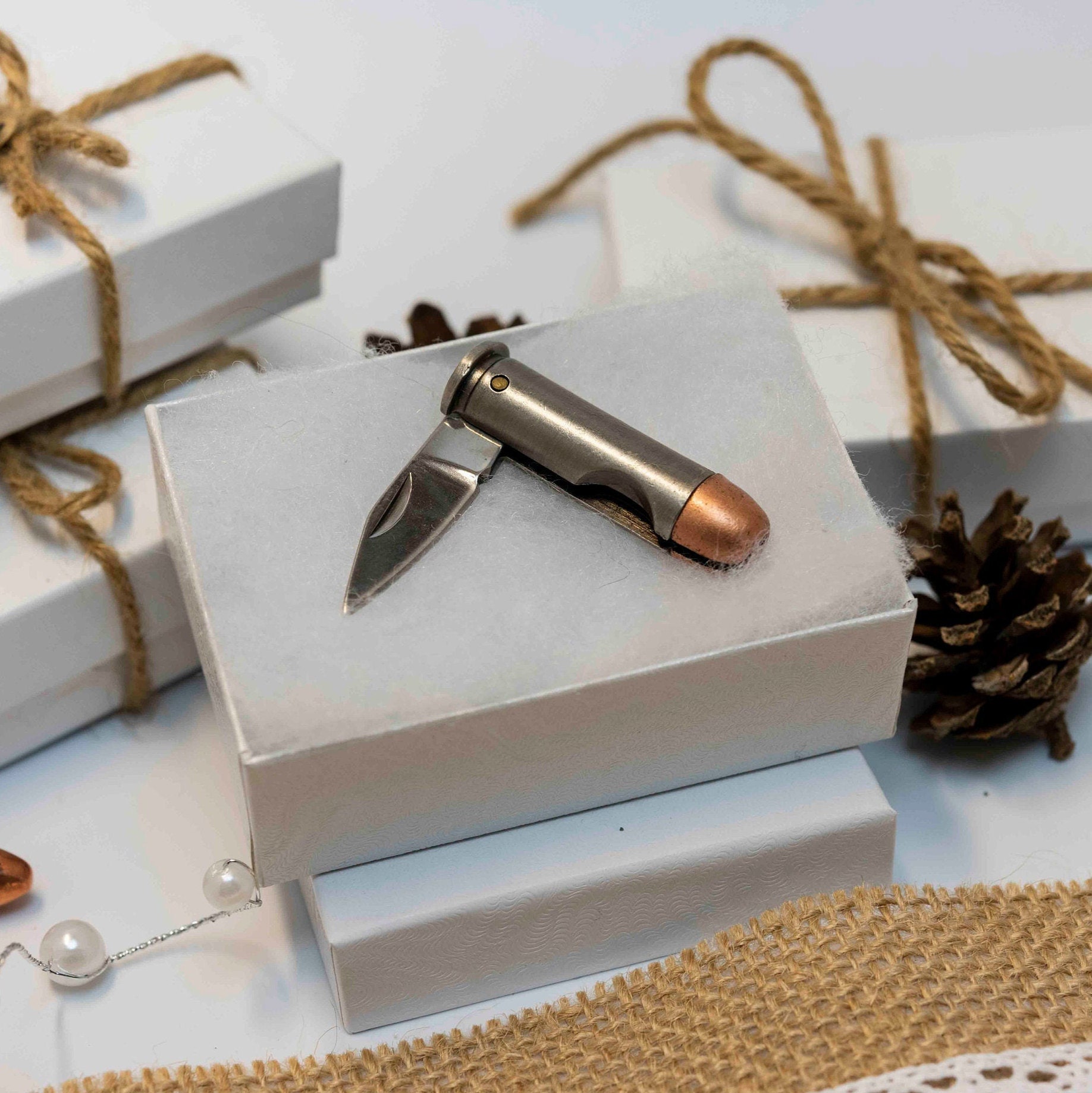 Bullet pocket knife. Ammo keychain. 2nd amendment pro gun Etsy