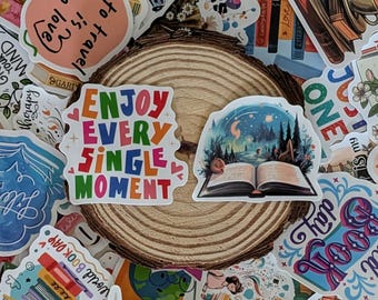 Literary Sticker Gift Set, Reading and World Book Day Pack
