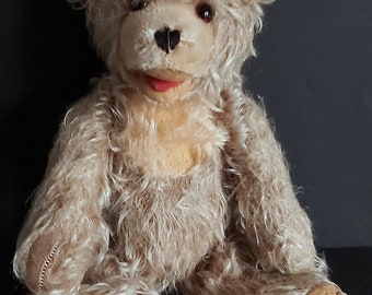 小さなテディベア ヴィンテージ 木くず ノイズ 可動式 コレクター