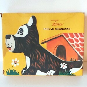 Vintage chocolate Christmas decoration candy original box collectible Czechoslovakia