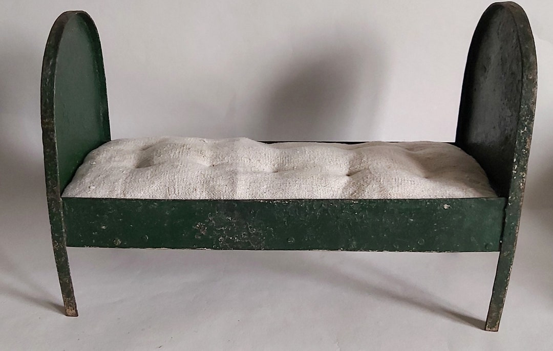 Antique Iron Doll Bed Etsy