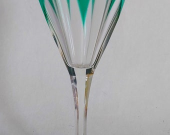 Vintage Moser Glassworks cristal wineglass Lady Hamilton collection handmade Czech exclusive