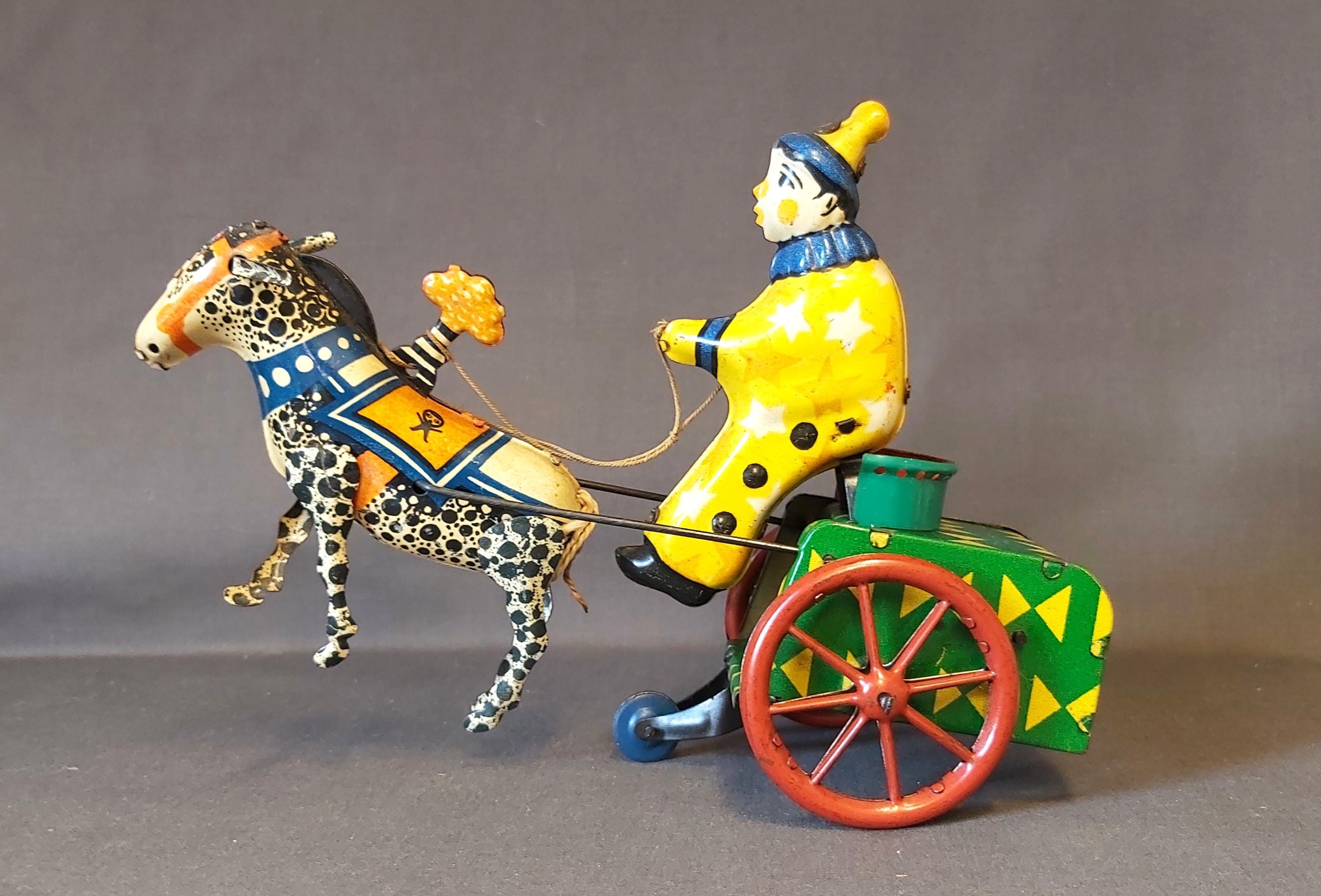 ANCIEN JOUET À tirer en Bois Chat au Xylophone Neuf EUR 26,00 - FR