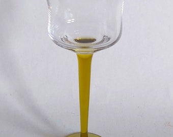 Antique Theresienthal wine glass Art Nouveau Jugendstil collectible vintage