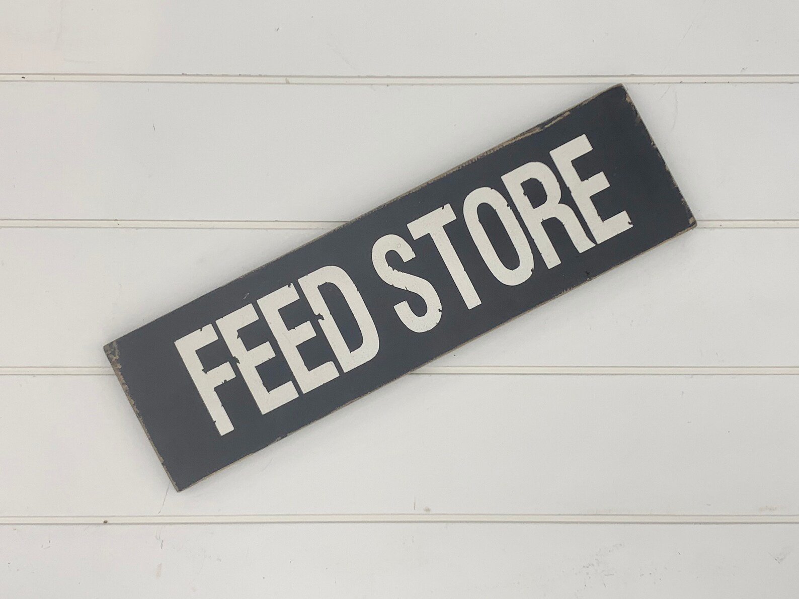 Feed Store. Handmade pantry room sign. Farmhouse kitchen sign. Etsy