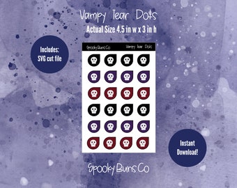 Vampy Tear Dots